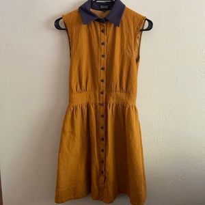 Vintage Button Front Dress